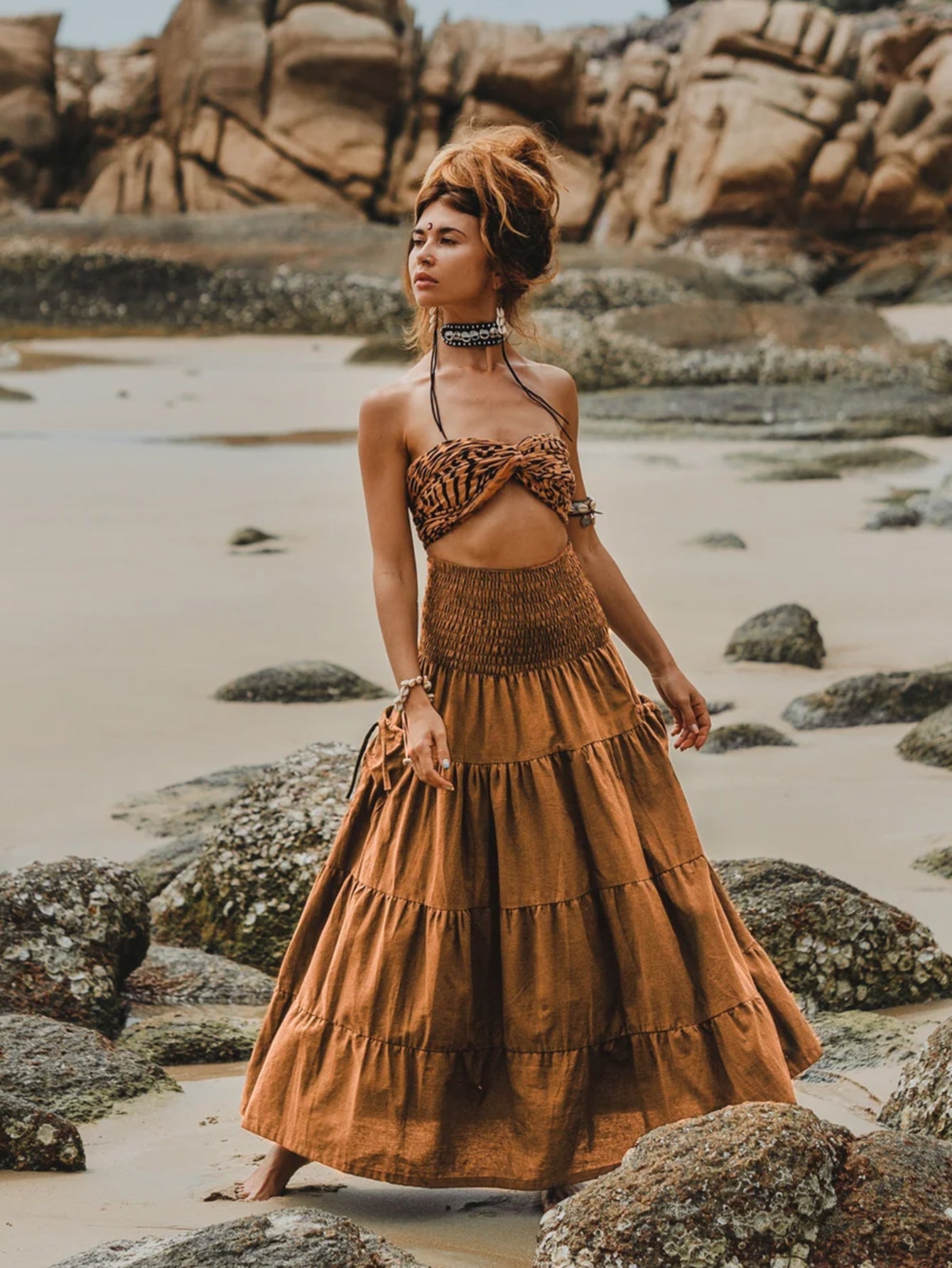 Jupe bohème naturia Casual trendy shop