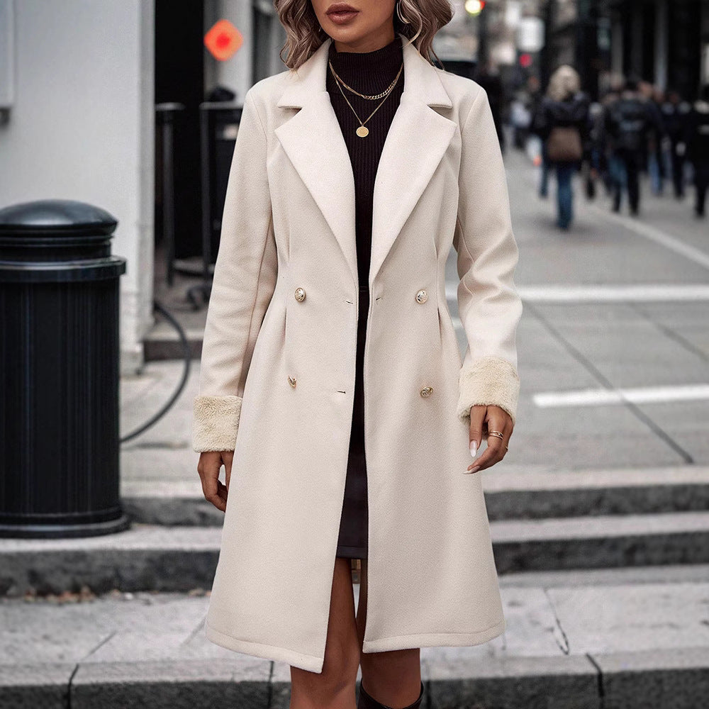 Manteau mi-long Casual trendy shop