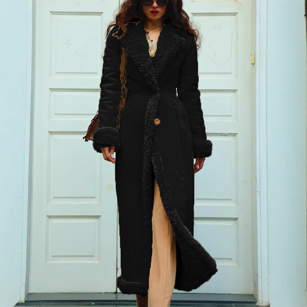 Manteau long pour femme Casual trendy shop