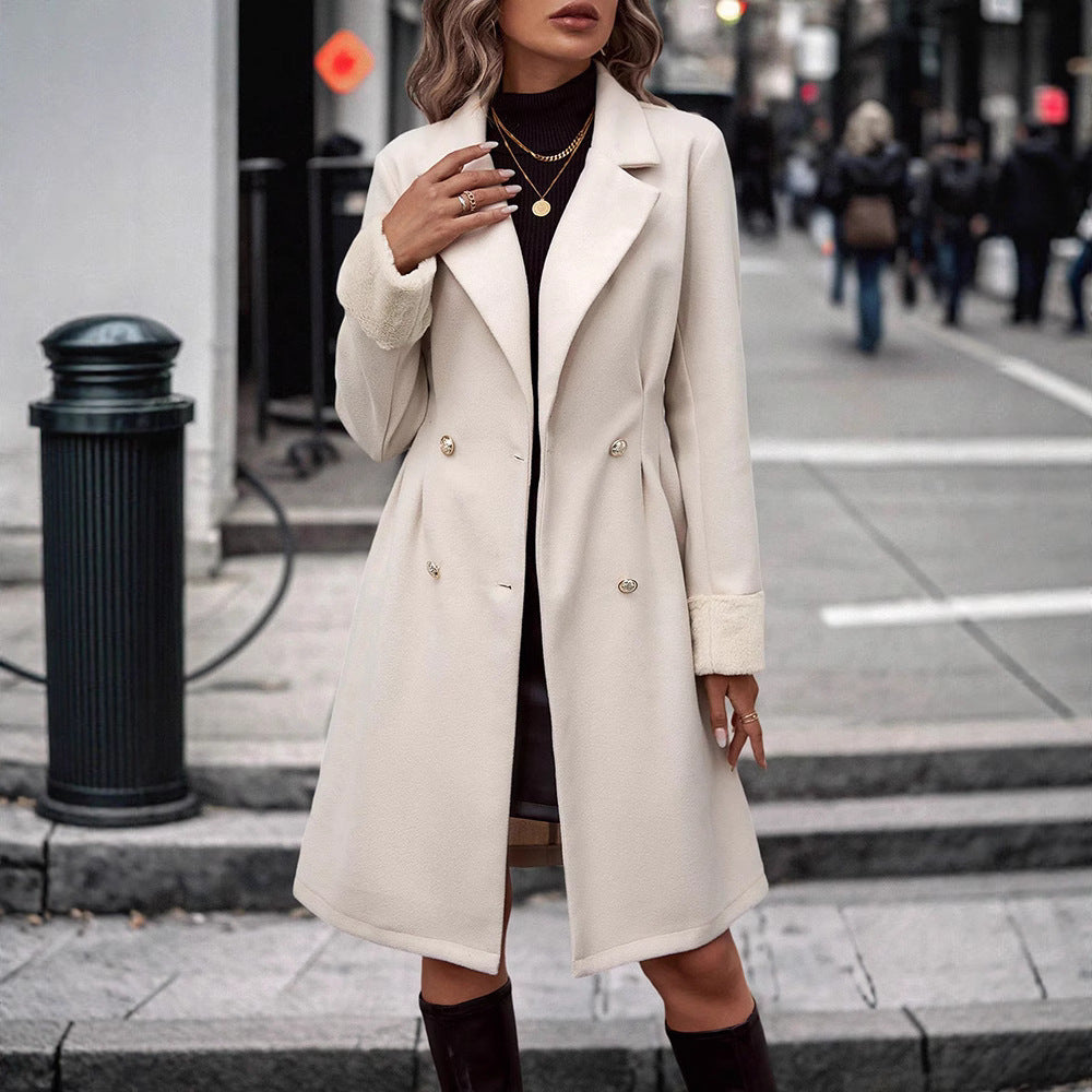 Manteau mi-long Casual trendy shop