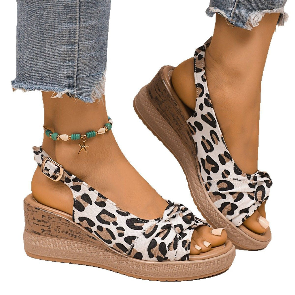 Sandales décontractées imprimées Casual trendy shop