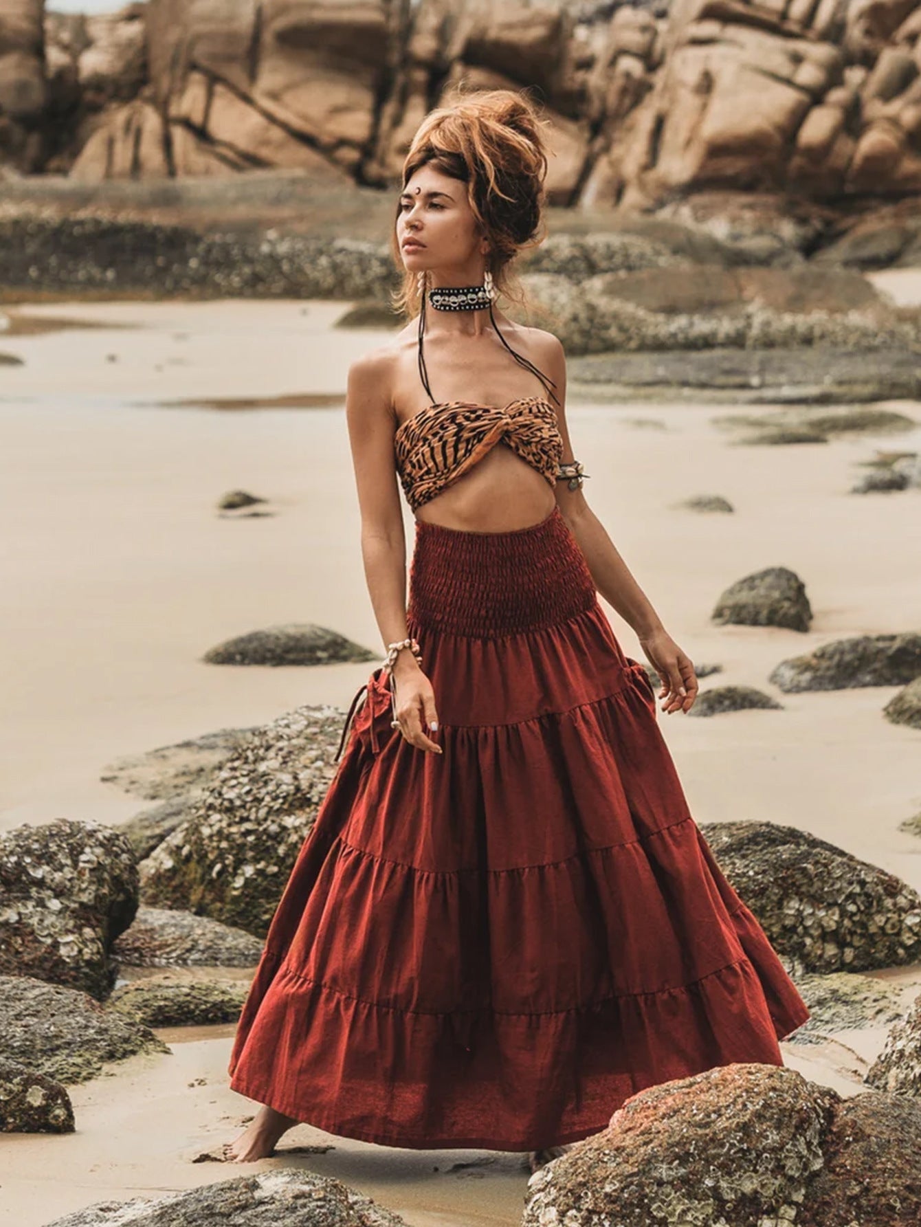 Jupe bohème naturia Casual trendy shop