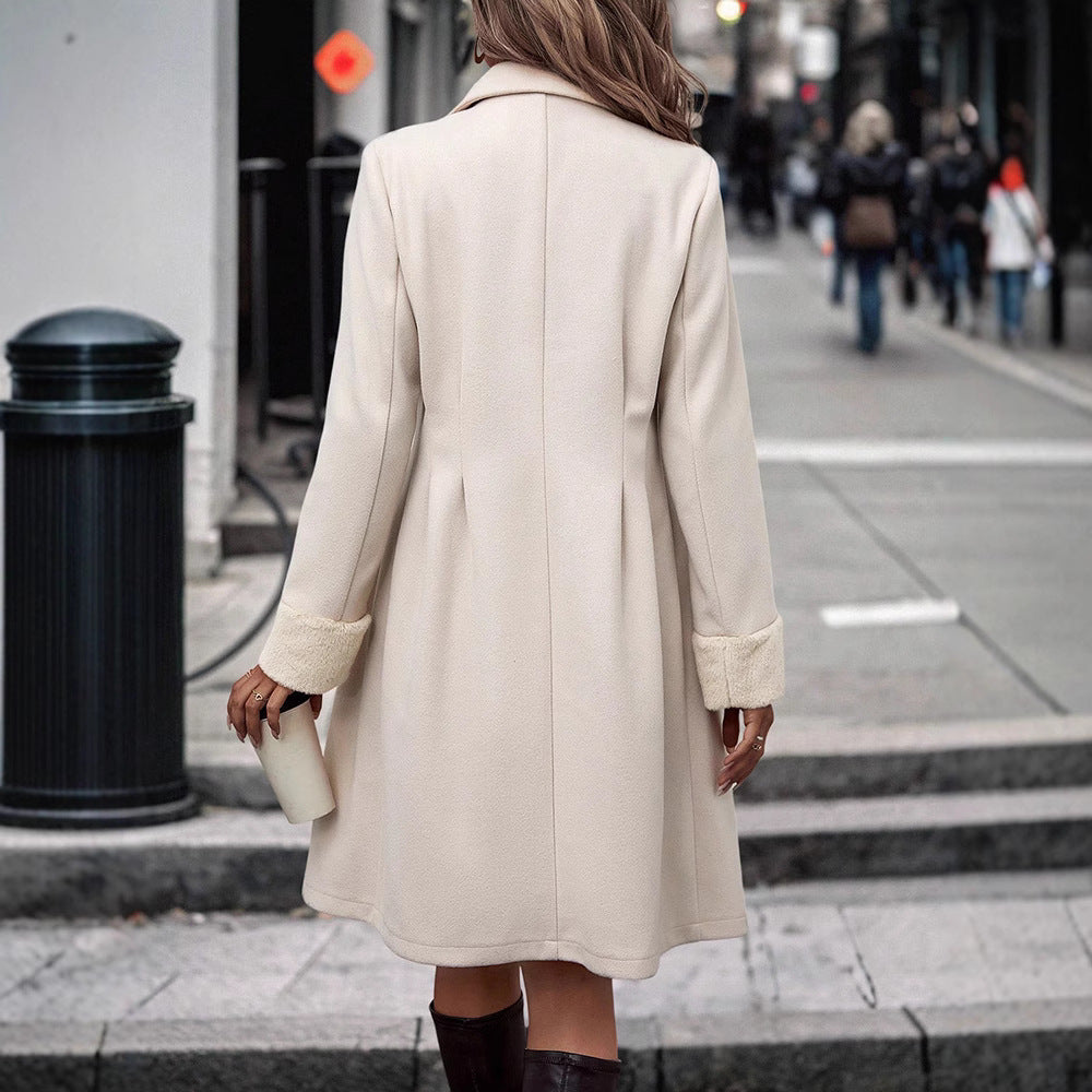 Manteau mi-long Casual trendy shop